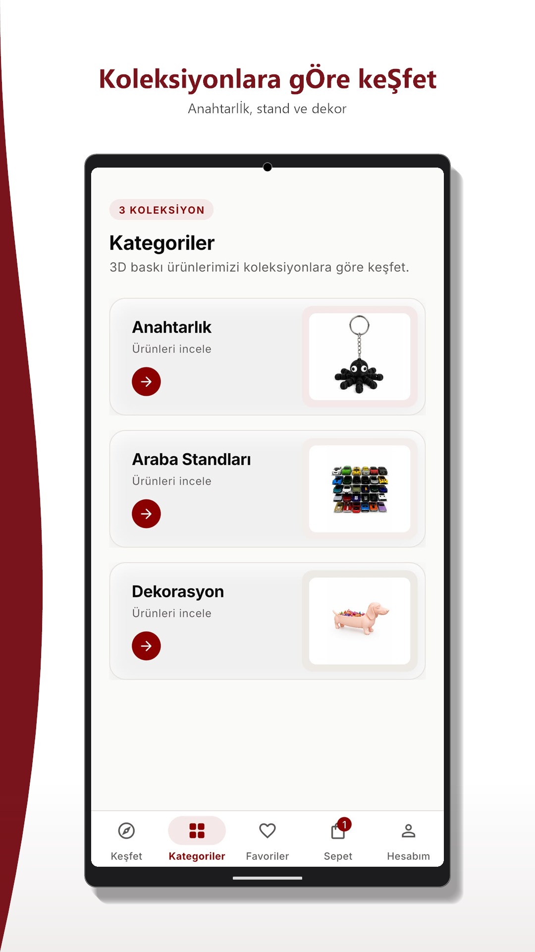 REBORN3D mobil uygulama ekran görüntüsü