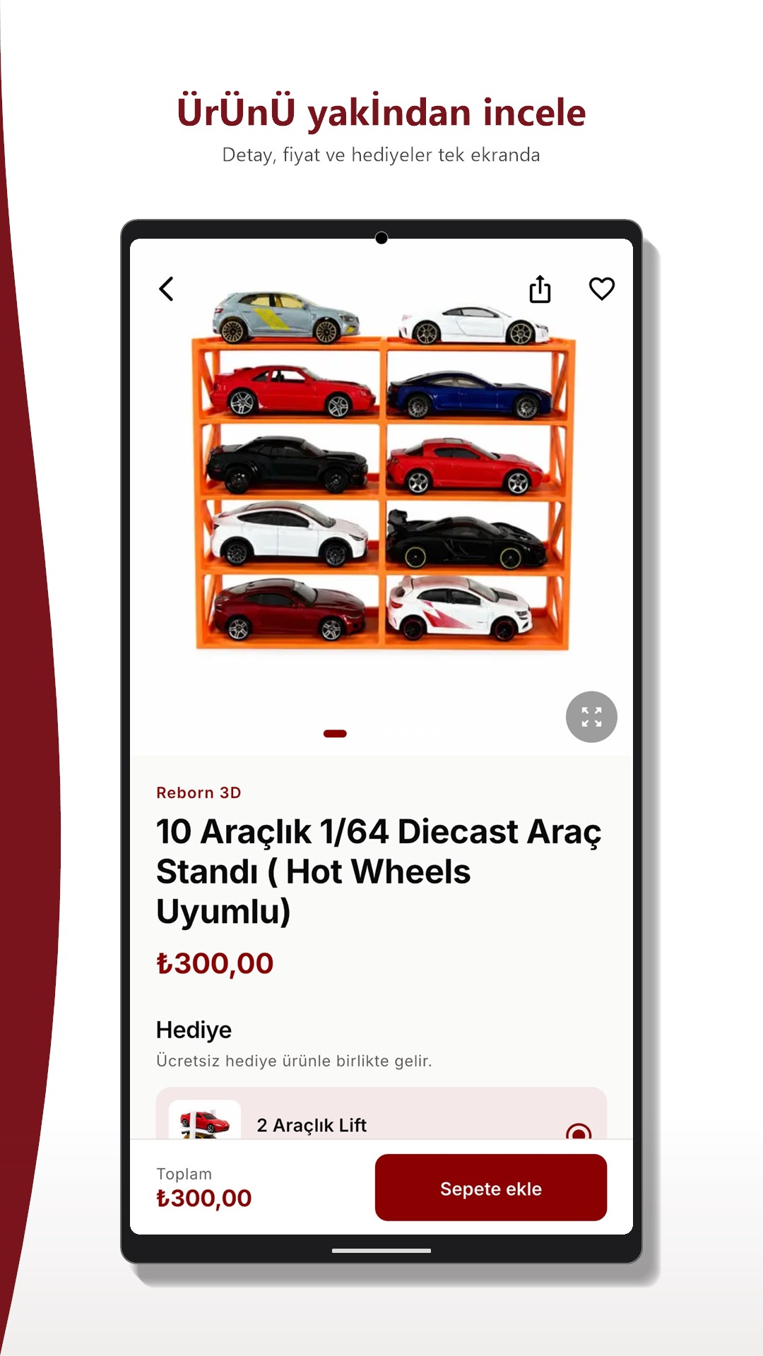 REBORN3D mobil uygulama ekran görüntüsü