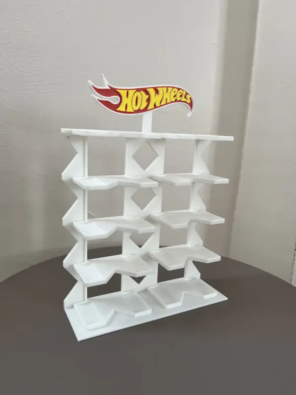 hotwheels 1/64 Ölçek Model Araç Standı 10 Araçlık Koleksiyon Sergileme Rafı 4