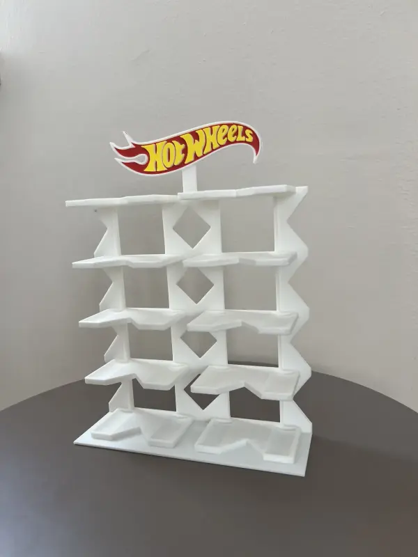hotwheels 1/64 Ölçek Model Araç Standı 10 Araçlık Koleksiyon Sergileme Rafı 5