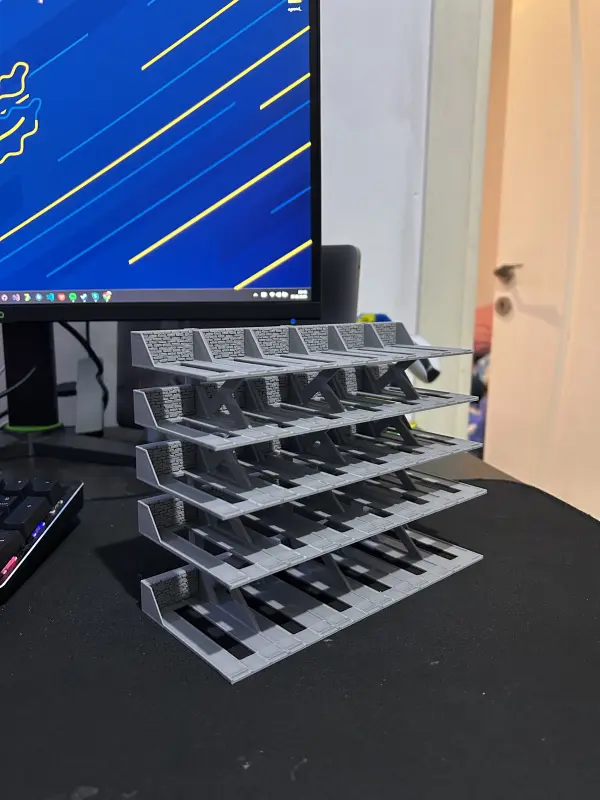 hotwheels 1/64 Ölçek Model Araç Standı 30 Araçlık Koleksiyon Sergileme Rafı 3
