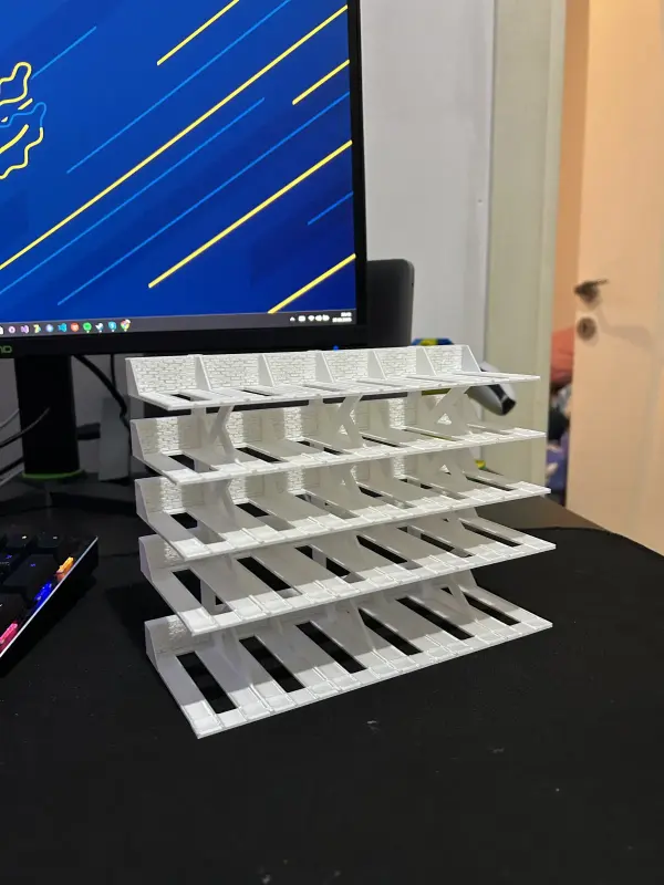 hotwheels 1/64 Ölçek Model Araç Standı 30 Araçlık Koleksiyon Sergileme Rafı 3
