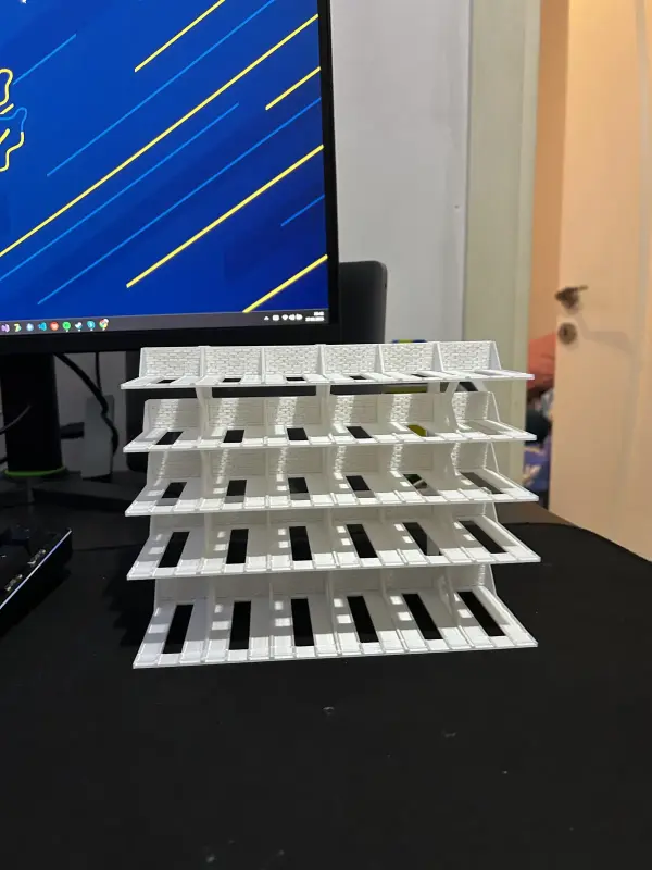 hotwheels 1/64 Ölçek Model Araç Standı 30 Araçlık Koleksiyon Sergileme Rafı 4