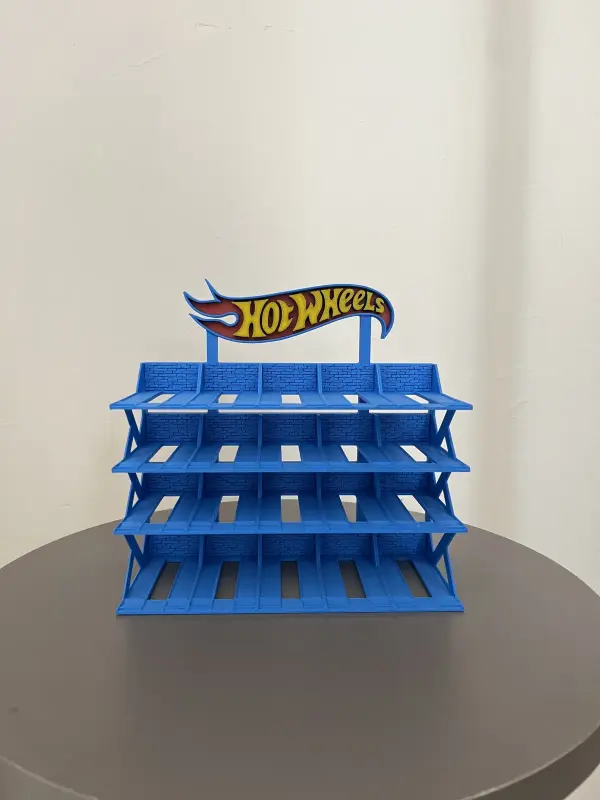 hotwheels 1/64 Ölçek Model Araç Standı 20 Araçlık Koleksiyon Sergileme Rafı 4
