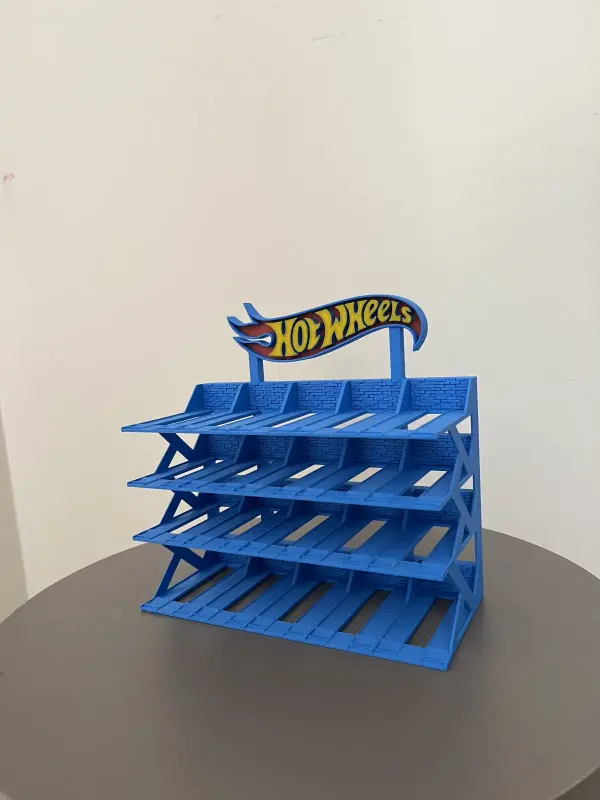 hotwheels 1/64 Ölçek Model Araç Standı 20 Araçlık Koleksiyon Sergileme Rafı 6