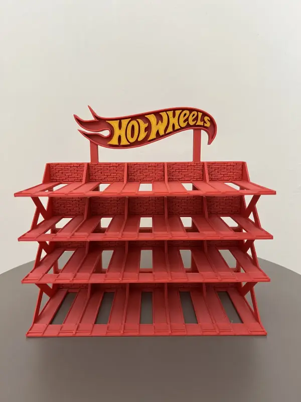 hotwheels 1/64 Ölçek Model Araç Standı 20 Araçlık Koleksiyon Sergileme Rafı 4
