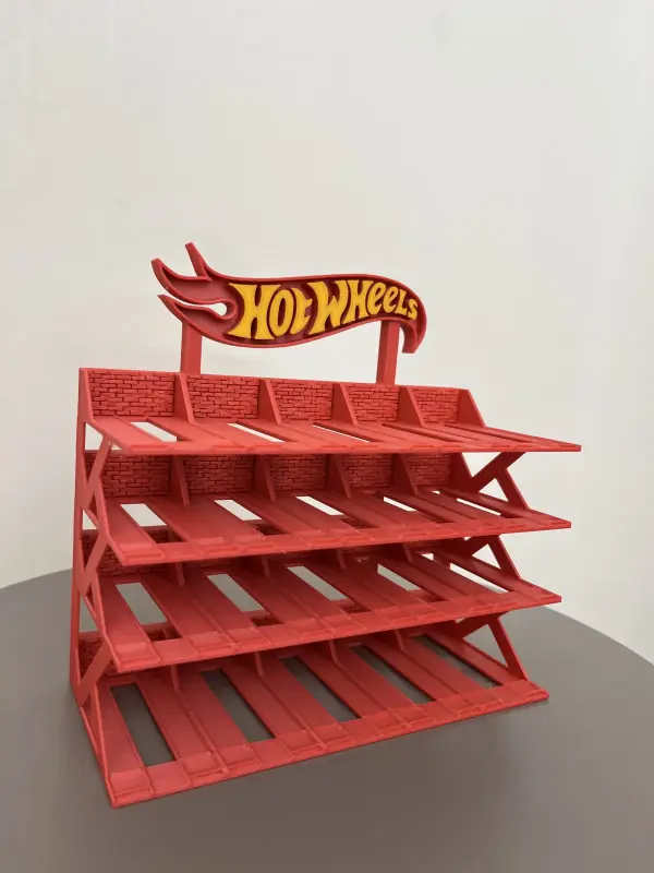 hotwheels 1/64 Ölçek Model Araç Standı 20 Araçlık Koleksiyon Sergileme Rafı 5