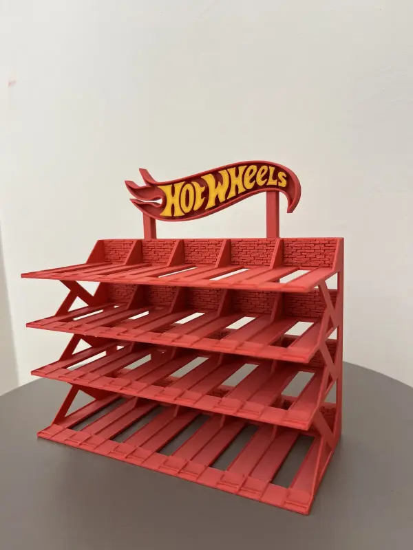 hotwheels 1/64 Ölçek Model Araç Standı 20 Araçlık Koleksiyon Sergileme Rafı 6