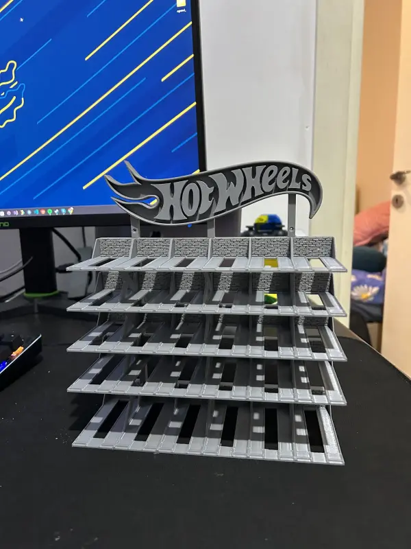 hotwheels 1/64 Ölçek Model Araç Standı 30 Araçlık Koleksiyon Sergileme Rafı 1