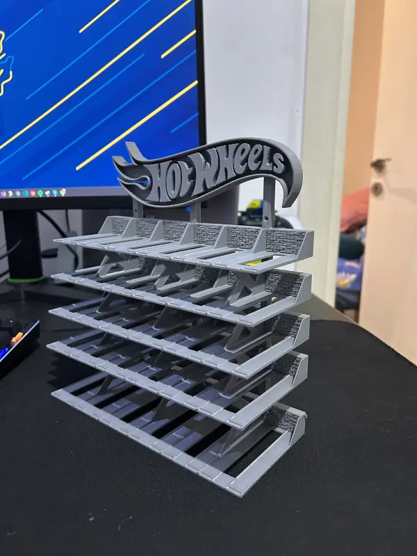 hotwheels 1/64 Ölçek Model Araç Standı 30 Araçlık Koleksiyon Sergileme Rafı 4