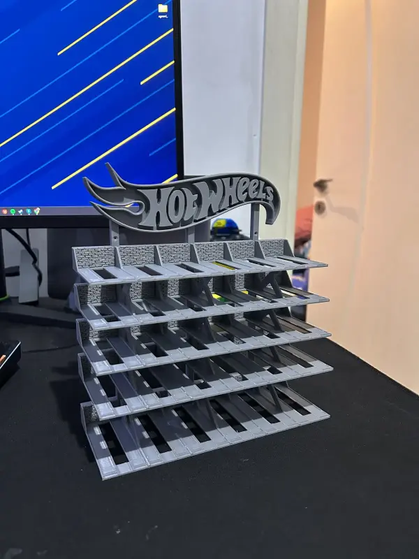 hotwheels 1/64 Ölçek Model Araç Standı 30 Araçlık Koleksiyon Sergileme Rafı 5