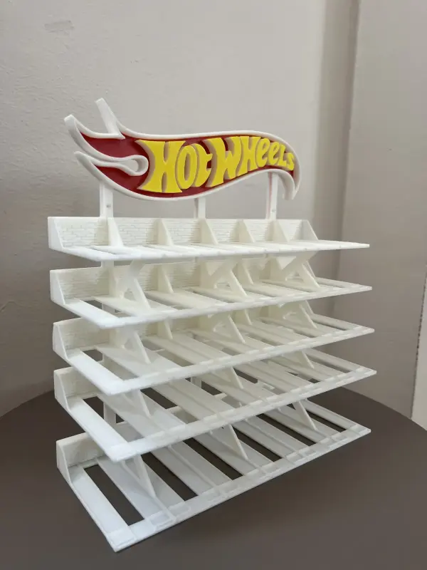 hotwheels 1/64 Ölçek Model Araç Standı 30 Araçlık Koleksiyon Sergileme Rafı 5