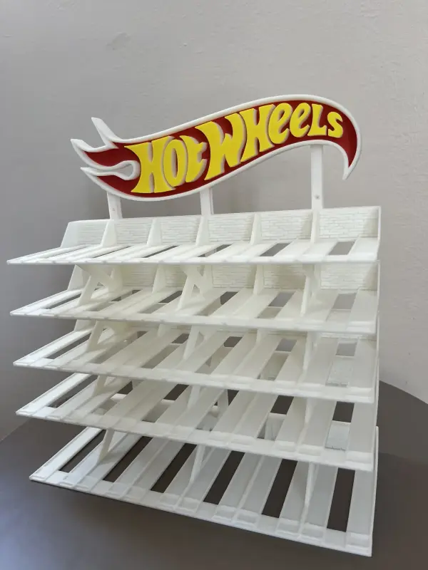 hotwheels 1/64 Ölçek Model Araç Standı 30 Araçlık Koleksiyon Sergileme Rafı 6