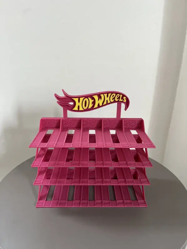 hotwheels 1/64 Ölçek Model Araç Standı 10 Araçlık Koleksiyon Sergileme Rafı 5
