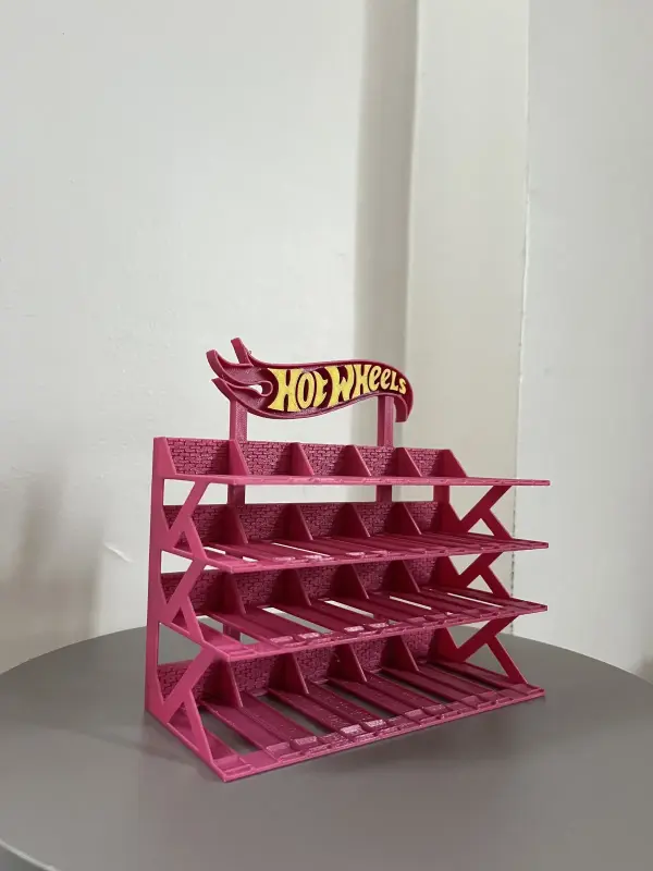 hotwheels 1/64 Ölçek Model Araç Standı 10 Araçlık Koleksiyon Sergileme Rafı 6