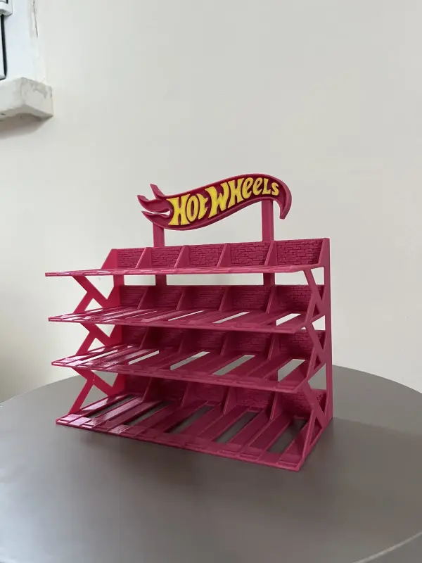 hotwheels 1/64 Ölçek Model Araç Standı 10 Araçlık Koleksiyon Sergileme Rafı 7