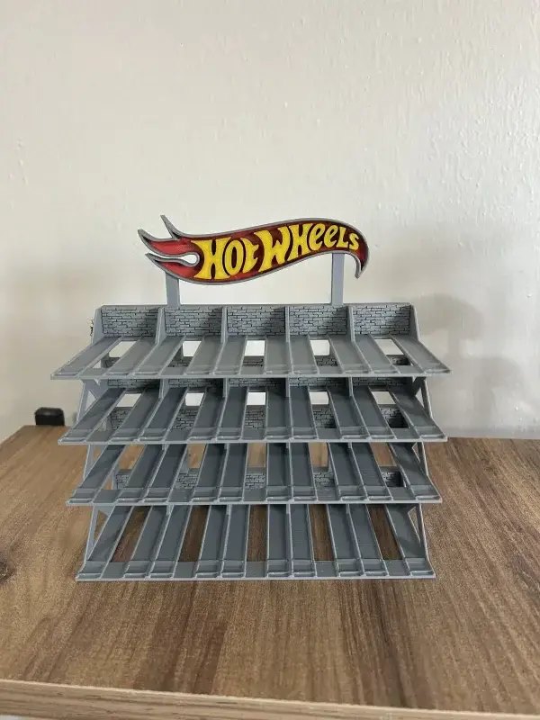 hotwheels 1/64 Ölçek Model Araç Standı 20 Araçlık Koleksiyon Sergileme Rafı(KİŞİSEL) 2