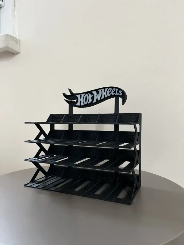 hotwheels 1/64 Ölçek Model Araç Standı 20 Araçlık Koleksiyon Sergileme Rafı 6
