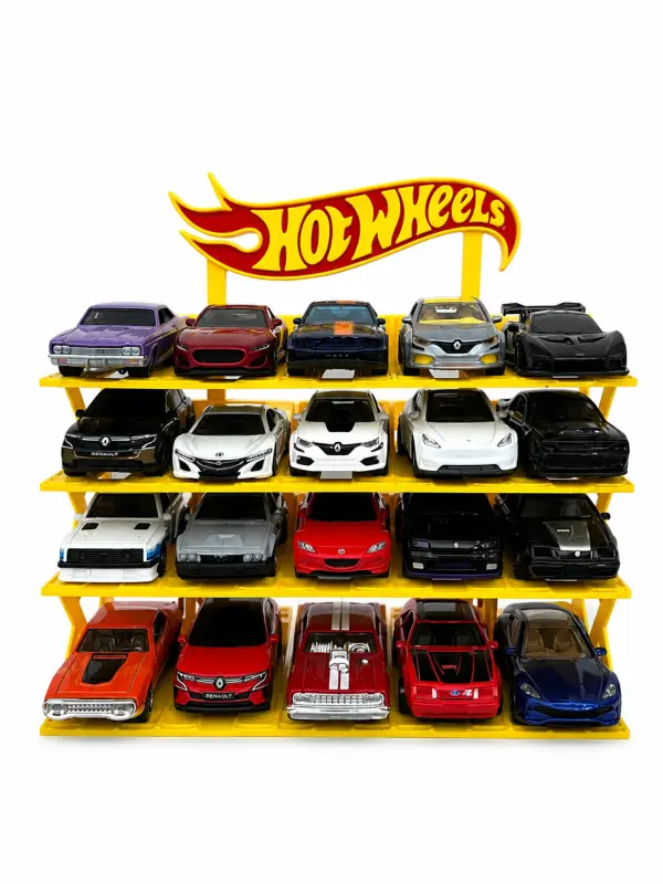 20 Araçlık Logolu 1/64 Ölçek Stand