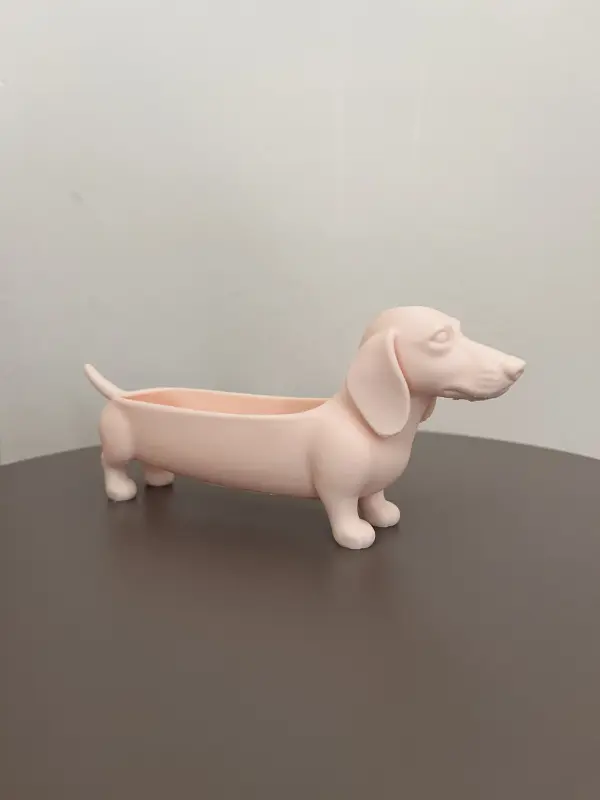 Sevimli Sosis Köpek 3D Dekoratif Şekerlik 3