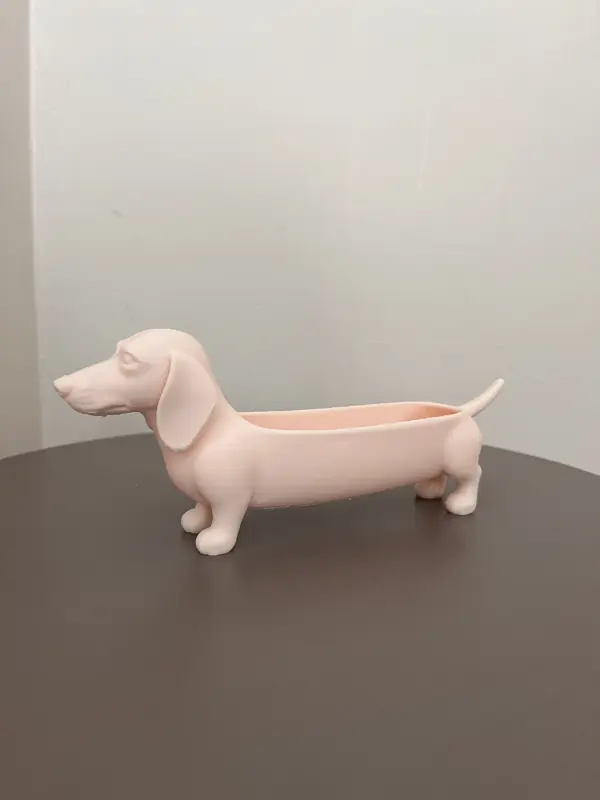 Sevimli Sosis Köpek 3D Dekoratif Şekerlik 4
