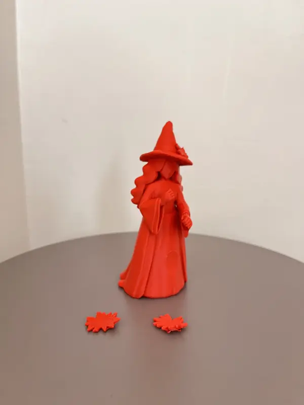 Sonbahar Cadısı 3D Dekoratif Figür 3