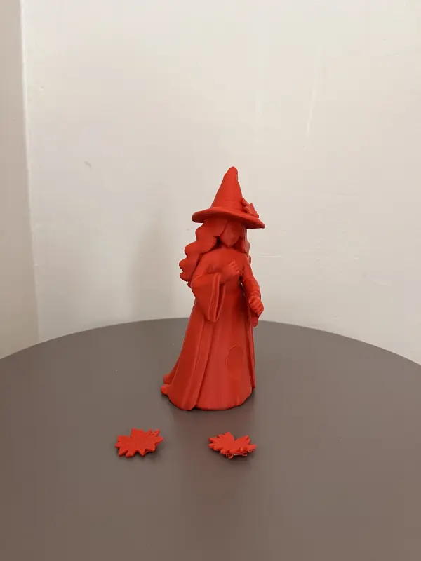 Sonbahar Cadısı 3D Dekoratif Figür 4