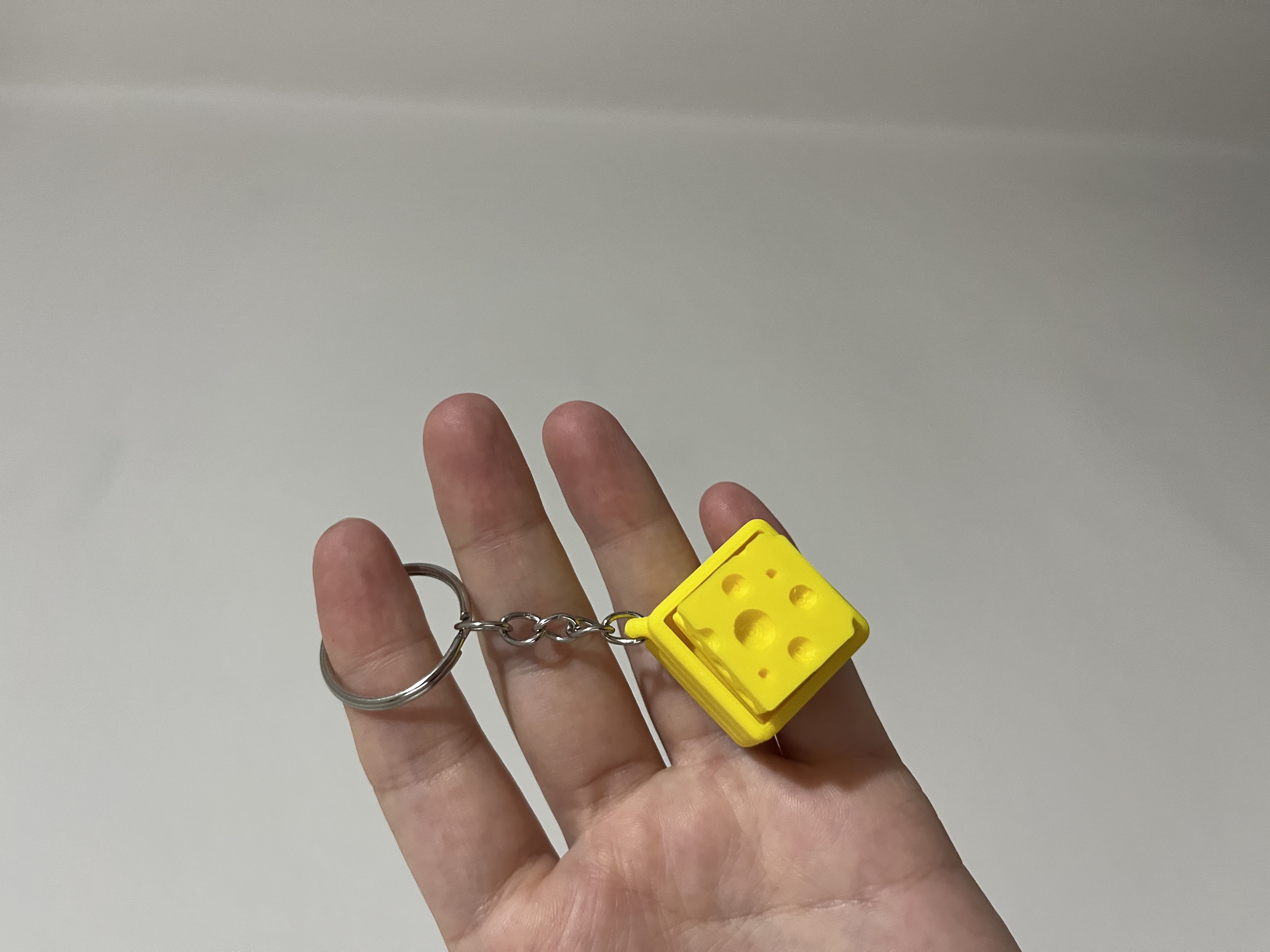 Clicker Peynir Anahtarlık - Görsel 1