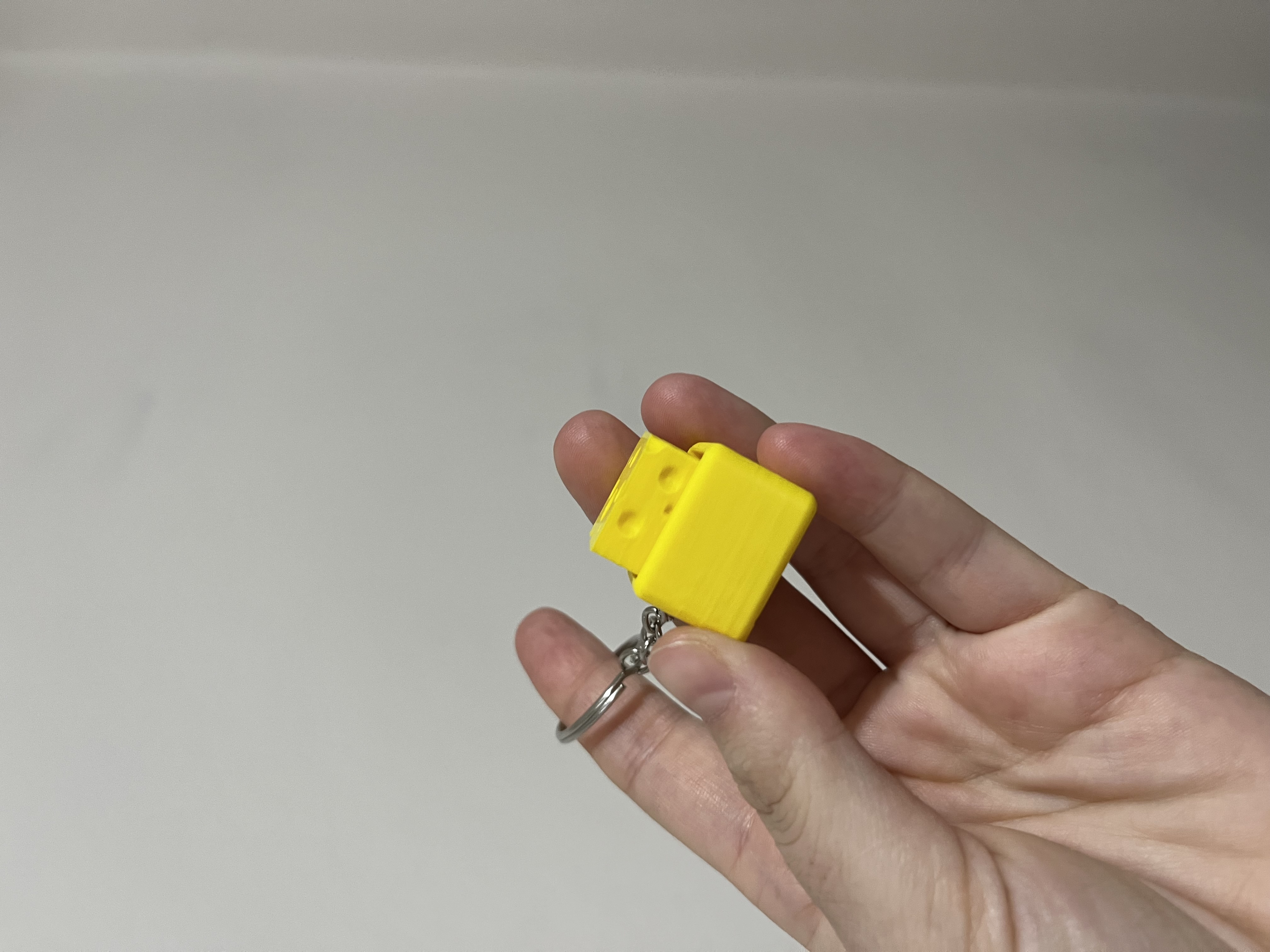 Clicker Peynir Anahtarlık - Görsel 3