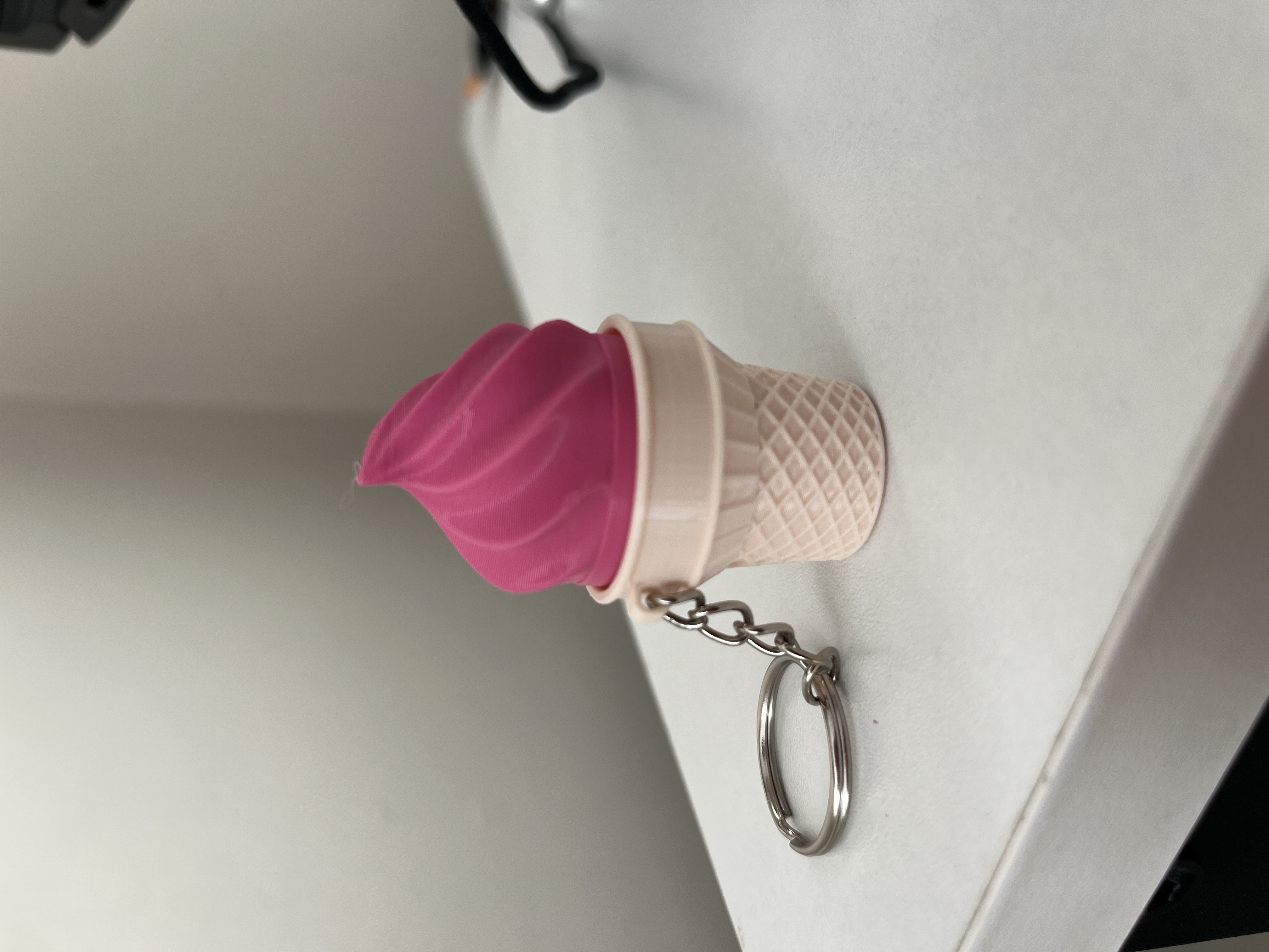 Clickerli Dondurma Anahtarlık - Görsel 1