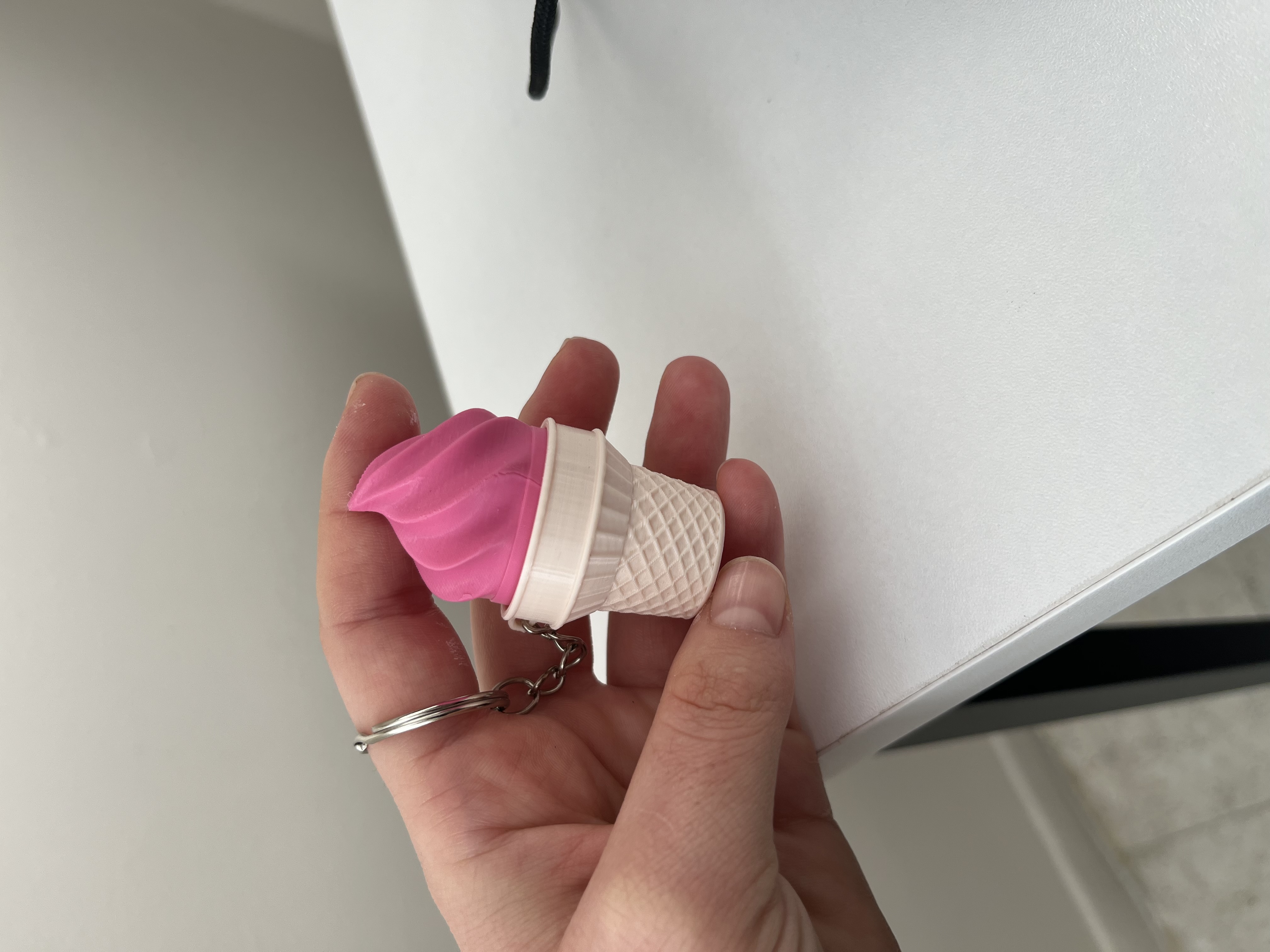 Clickerli Dondurma Anahtarlık - Görsel 2