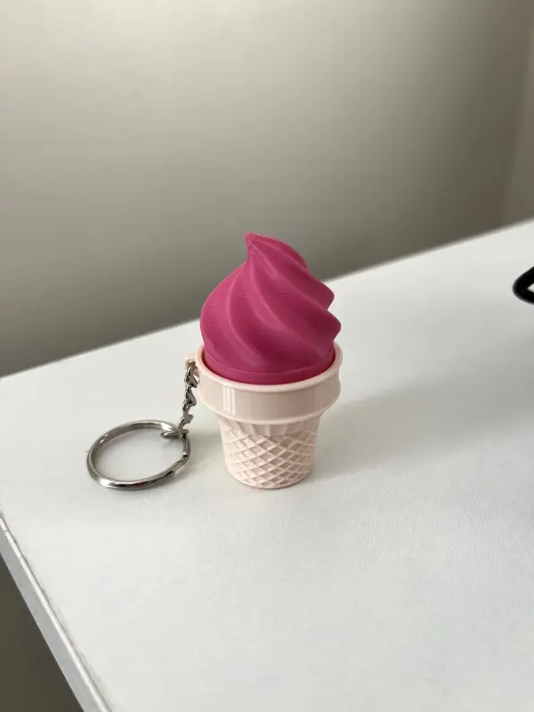 Clickerli Dondurma Anahtarlık - Görsel 2