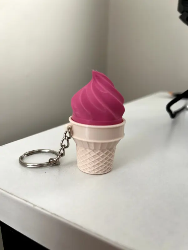 Clickerli Dondurma Anahtarlık - Görsel 1