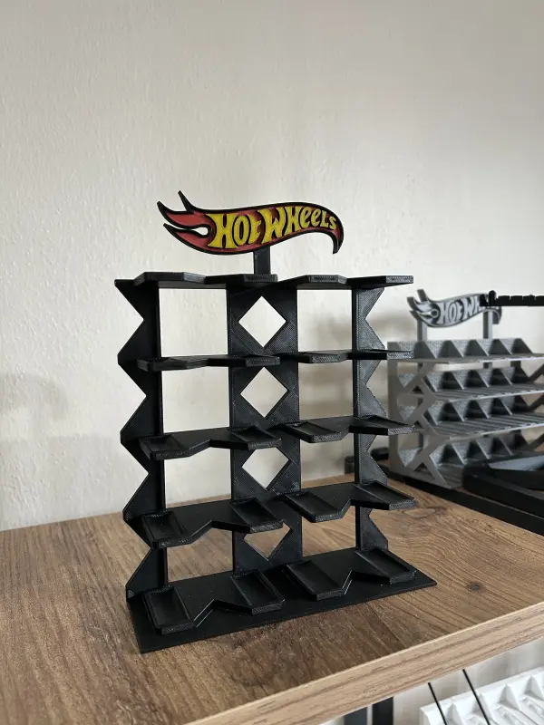 hotwheels 1/64 Ölçek Model Araç Standı 10 Araçlık Koleksiyon Sergileme Rafı 3