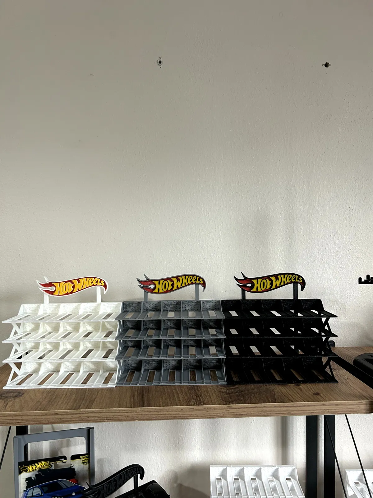 20 Araçlık Hotwheels Stand Beyaz - Görsel 2