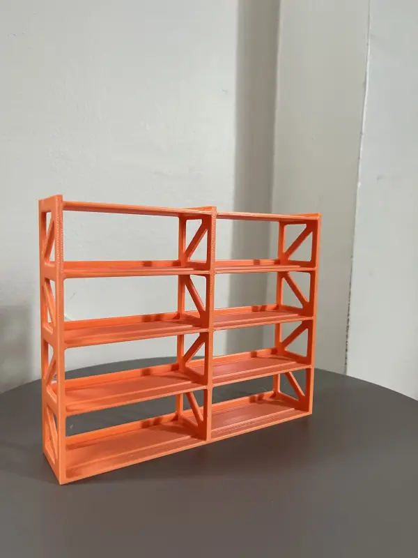 hotwheels 1/64 Ölçek Model Araç Standı 10 Araçlık Koleksiyon Sergileme Rafı - Görsel 5