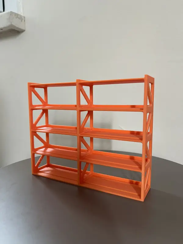 hotwheels 1/64 Ölçek Model Araç Standı 10 Araçlık Koleksiyon Sergileme Rafı - Görsel 6