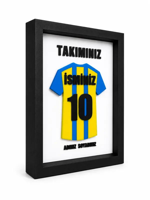 Kişiye Özel Taraftar Forma Çerçevesi 2