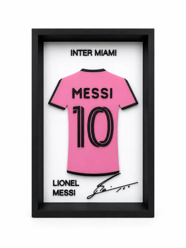 Inter Miami Lionel Messi Forma Çerçevesi 1