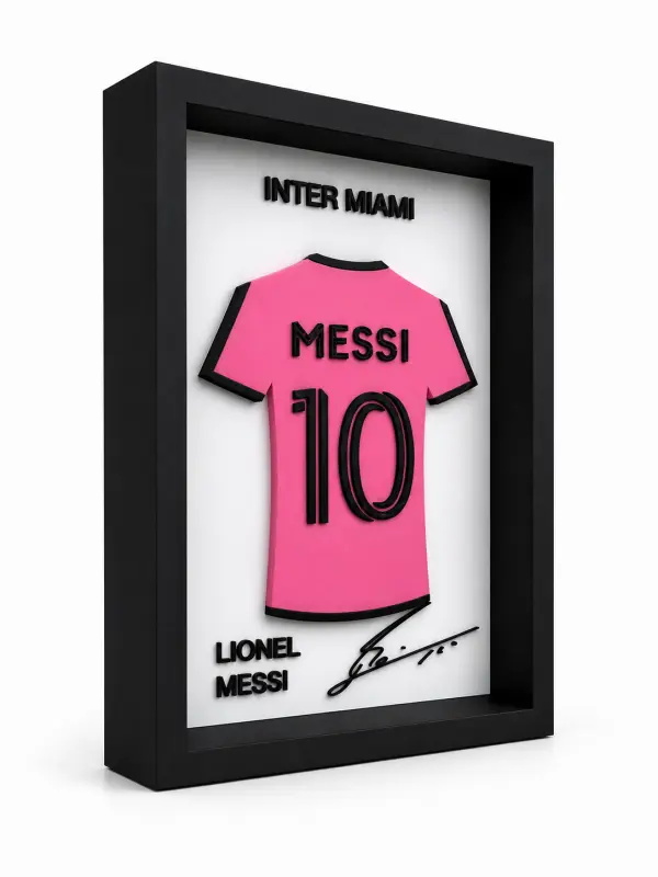 Inter Miami Lionel Messi Forma Çerçevesi 2
